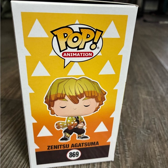 Zenitsu - Zenitsu Agatsuma Demon Slayer Funko Pop #869 - Picture 3 of 4